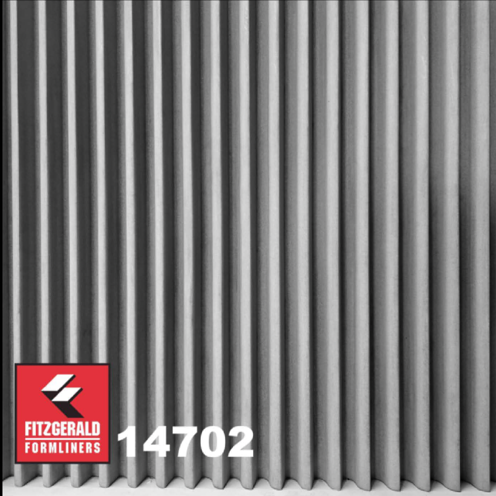 14702 Fluted Rib