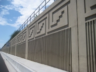tn US-60 Custom Mountain Maze pattern with VinyLok 14322 by CS Construction for the AZDOT completed summer 2010