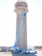 tn 14305 Fluted Rib - Detail of Arlington Air Traffic Control Tower, Arlington, TX Enterprise Precast completed Sept 2006